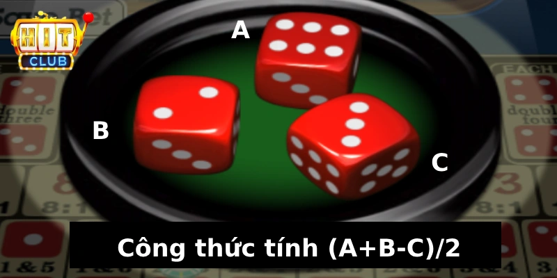 Áp dụng cách soi theo công thức (A+B-C)/2